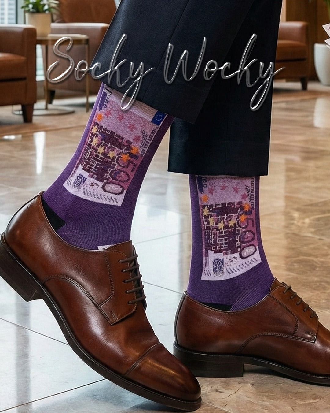 Euro Socks Money Symbol Edition